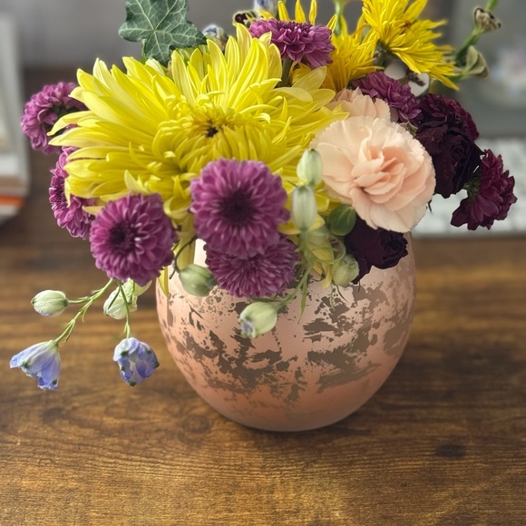 Elegant Home Accents Candle Holders Set- Blue, Peach, and Teal - Picture 10 of 12